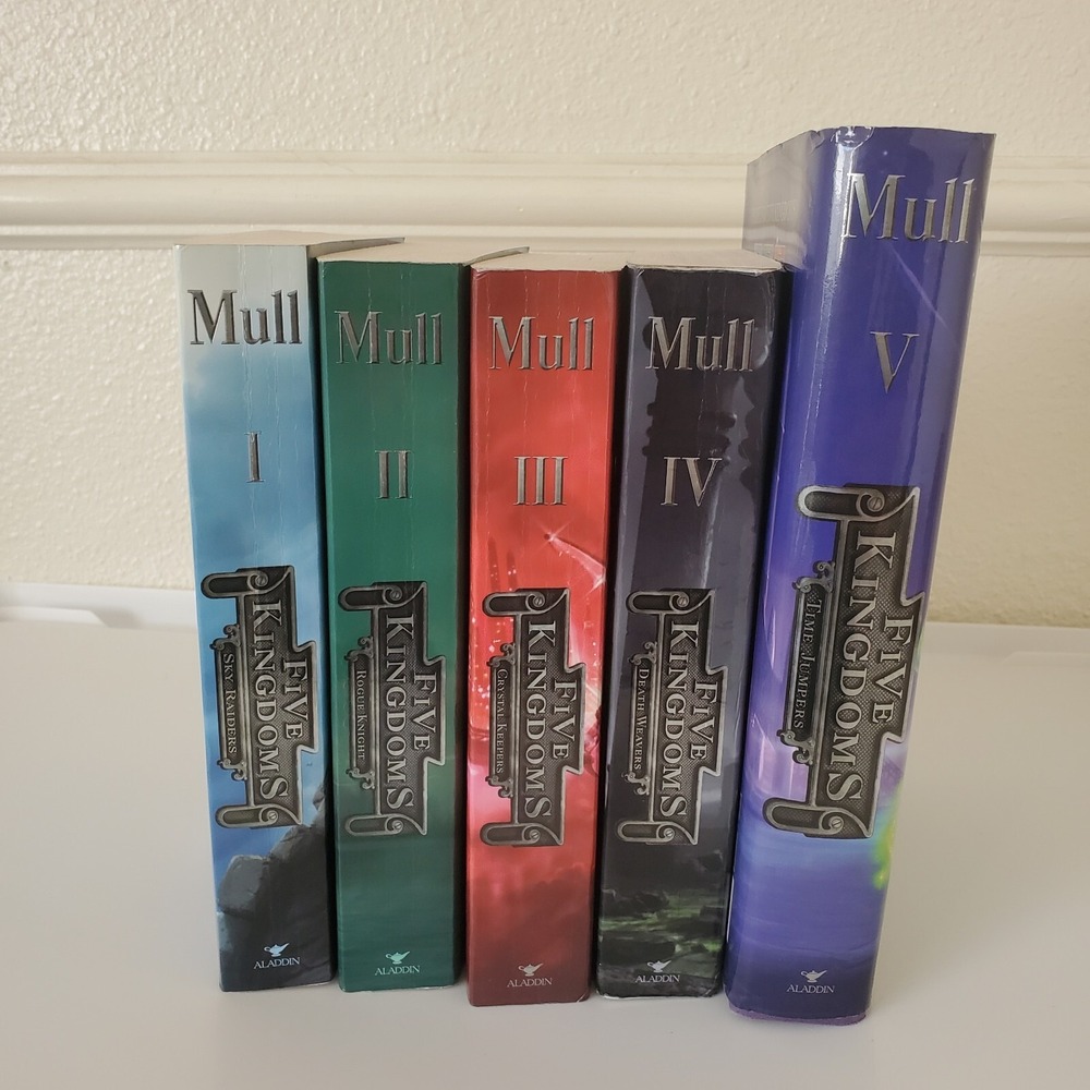Set 1-5 Five Kingdoms complete series Brandon Mull 1 2 3 4 Paperback 5 HC